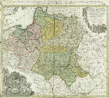 Mappa geographica Regni Poloniae ex novissimis quotquot sunt mappis specialibus composita et ad L. L. Stereographica projectionis revocata a Tob. Mayero S.C.S.
