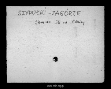 Szypułki-Zag&oacute;rze. Files of Mlawa district in the Middle Ages. Files of Historico-Geographical Dictionary of Masovia in the Middle Ages