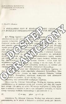 O rozkładzie płci w miotach trzody chlewnej i o modelach probabilistycznych z nim związanych
