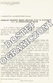 Rozkłady odstęp&oacute;w między zmianami stanu w systemie M/G/1 ze sprężeniem zwrotnym