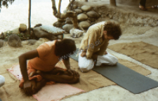 Yoga lesson (Iconographic document)