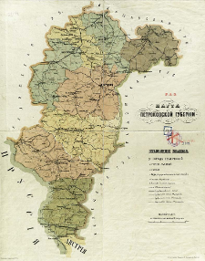 Karta petrokovskoj gubernii