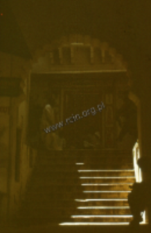 The entrance to hindu temple in Nathdvara (Iconographic document)