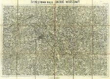 Szczegółowa mapa okolic Warszawy