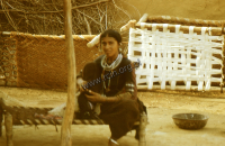 A young married woman in festive clothes, kachchi rabari (Iconographic document)