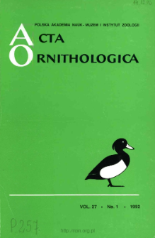Urban and rural populations of the magpie PIca pica in the Koszalin Region, NW Poland