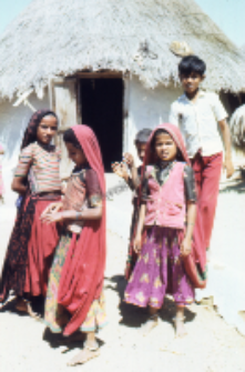 Traditional village of kachchi rabari (Iconographic document)