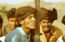 Wieczorne śpiewy (bhajan) pasterzy kachchi rabari (Dokument ikonograficzny)