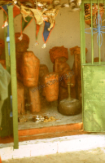 Altar for Vachchada dada, kachchi rabari (Iconographic document)