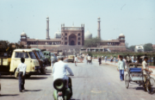 Wielki meczet w Delhi (Dokument ikonograficzny)