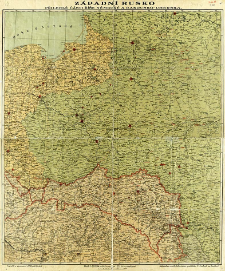 Západní rusko a přilehlé části říše německé a rakousko-uherska