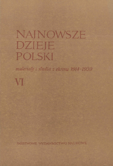 Uwagi o programie rolnym KPP w latach 1922-1932