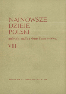 Z działalności Polskiej Powiatowej Sp&oacute;łdzielni Rolniczo-Handlowej w Przemyślu w l. 1942-1944