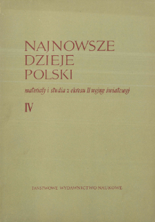 Ważna decyzja : przyczynek do rozmów między PPR a Delegaturą w 1943 r.