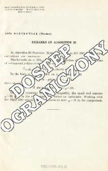 Remarks on algorithm 32