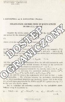 Steady-state distributions of queue lenght in the GI/G/s queue