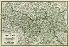 Karta varšavskoj gubernii sostovlena soglasno novejšim dannym