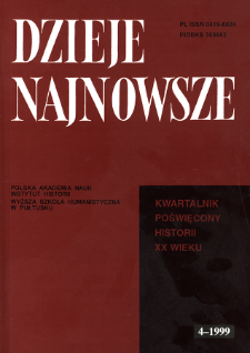Uwagi o pracy Ryszarda Nazarewicza "Armii Ludowej dylematy i dramaty"