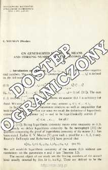 On generalized symmetric means and Stirling numbers of the second kind