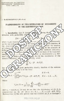 Inadmissibility of two estimators of reliability in the exponential case