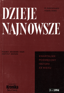 Z dziej&oacute;w polsko-rumuńskiego sojuszu wojskowego 1926-1932
