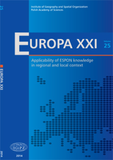Accessible ESPON knowledge and its application in local and regional context