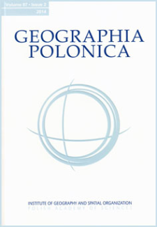 Geographia Polonica Vol. 87 No. 2 (2014), Contents