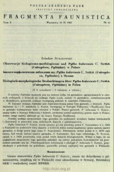 Mszyce (Homoptera, Aphidoidea) szkodniki roślin uprawianych pod szkłem