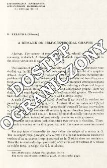 A remark on self-centroidal graphs
