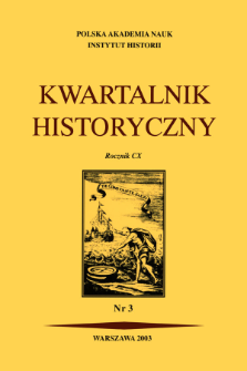Mentalność rewidenta? (Raporty Jerzego Okołowa, 1817-1819)