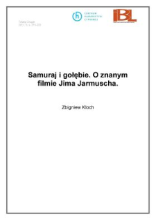 Samuraj i gołębie. O znanym filmie Jima Jarmuscha