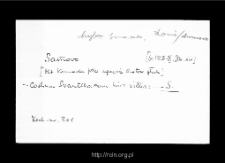 Szumowo. Files of Historico-Geographical Dictionary of Masovia in the Middle Ages. Files of Lomza district in the Middle Ages