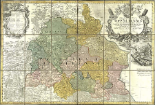 Principatus Silesiae Oppoliensis exactissima Tabula geographica, sistens Circulus Oppoliensem Ober-Glogau Gros Strehliz, Cosel, Tost, Rosenberg, Falckenberg & Lubleniz