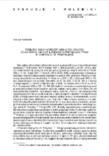 Problemy badań wyrob&oacute;w szklanych znanych ze stanowisk kultury łużyckiej na przykładzie pracy J.T. Matysiaka i T. Prokopa (2005)