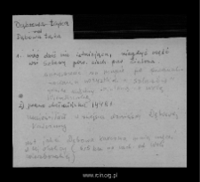 Dębowa Łąka. Files of Ciechanow district in the Middle Ages. Files of Historico-Geographical Dictionary of Masovia in the Middle Ages