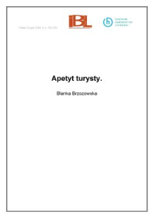 Apetyt turysty