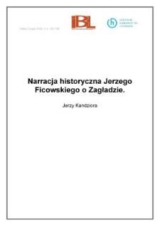 Narracja historyczna Jerzego Ficowskiego o Zagładzie