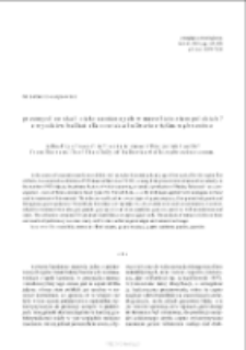 Przemysł ze skał niekrzemiennych w mezolicie ziem polskich? Z wyników badań stanowiska Ludowice 6, gm. Wąbrzeźno