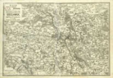 Mapa letnisk w okolicach Warszawy