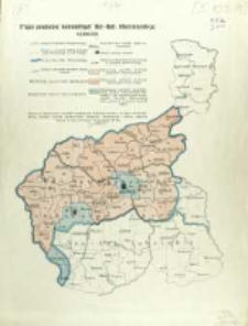 Mapa powiatów komunalnych Gen.-Gub. Warszawskiego 1:2.000.000