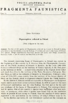 Thysanoptera collected in Poland