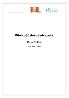 Wielkość doświadczenia