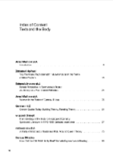 Teksty Drugie Vol. 1 (2013) - Special Issue - English Edition, Index of content