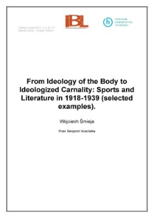 From Ideology of the Body to Ideologized Carnality: Sports and Literature in 1918-1939