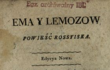 Ema y Lemozow : powieść rossyiska
