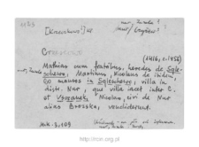 Dmochy-Wypychy. Files of Nur district in the Middle Ages. Files of Historico-Geographical Dictionary of Masovia in the Middle Ages