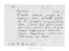 Krzeczkowo-Stare Bieńki. Files of Nur district in the Middle Ages. Files of Historico-Geographical Dictionary of Masovia in the Middle Ages