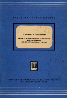 Physical foundations of ultrasonics research trends and its application in Poland