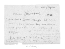 Ołdaki-Magna Brok. Files of Nur district in the Middle Ages Files of Historico-Geographical Dictionary of Masovia in the Middle Ages