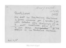 Pętkowo Wielkie. Files of Nur district in the Middle Ages. Files of Historico-Geographical Dictionary of Masovia in the Middle Ages